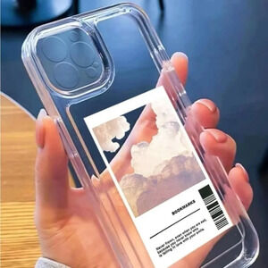 ⚠️Clearance🫧iPhone 13/Pro/Pro Max Cute Trendy Clouds iPhone Case Brand New